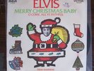 ELVIS PRESLEY Merry Christmas Baby 45 PIC SLEEVE