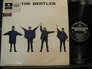 Beatles LP Help OZ Orig Stereo Black/Silver EX