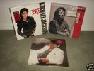 michael jackson thriller, bad lps unopened ( new )