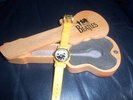 The Beatles OFFICIAL APPLE WATCH Wooden Guitar Case