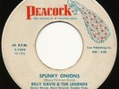 R&B Rocker - BILLY DAVIS & THE LEGENDS spunky onions