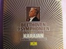 BEETHOVEN 9 Symphonies BERLINER-KARAJAN DGG Digital 7LP
