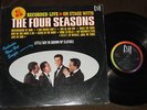 THE FOUR SEASONS-RECORDED LIVE-VJLP1154-AUTOGRAPHED