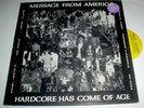 MESSAGE FROM AMERICA w/agnostic front nyhc mental abuse