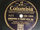 TINO ROSSI 78 TOURS COLUMBIA DB 1908 / EN ANGLAIS 