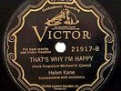HELEN KANE female vocal VICTOR SCROLL VE 21917 E-