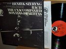 HENRYK SZERYNG/Bach Unacc Partitas & Sons/CBS 3LP/NM