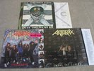 3 LP ANTHRAX Among The Living SOD Speak English I'm Man