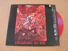 Kreator Pleasure to kill LP lim. red Vinyl selten