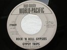 FOLK  GYPSY TRIPS ON WORLD PACIFIC  45 RPM RECORD