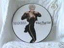 Madonna - Who's that Girl Picture Disc   SCARCE