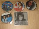 5 RARE MICHAEL JACKSON PICTURE DISCS