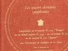 Karl RISTENPART Mozart 4 last symphonies DISCOPHILES M