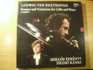 PERENYI cello - BEETHOVEN SONATAS - 3LP BOX -HUNGAROTON