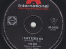 WHO   RARE AUSSIE 45 60s MOD FREAKBEAT I CAN'T REACH
