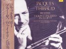 Jacques Thibaud/Fournet BRAHMS Japanese Philips SEALED