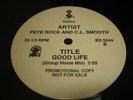 Pete Rock & C.L. Smooth - Good Life 12