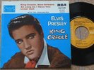 ELVIS PRESLEY EPA 45T LABEL ORANGE KING CREOLE+++ RARE+