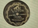 Steve & His Hot-Shots: The Press, Victor 40308