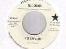 Gale Garnett Cry Alone RCA Promo Northern Soul 45 Hear