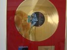 IRON MAIDEN GOLD DISC AWARD 100,000 SALES EMI UK  RARE