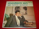 ART PEPPER QUARTET LP: MODERN ART