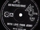 LOVE FROM JENNY BRYAN DAVIES & LITTLE PATTIE  TEEN POP