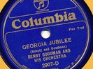 BENNY GOODMAN COLUMBIA 2907 BLUE WAX JAZZ 78 RPM E+