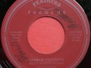 45 rpm Charlie Feathers Blue Suede Shoes AUTOGRAPHED