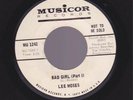 Soul  LEE  MOSES  on Dj Musicor-1242  45