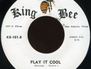 TONY REY Play it Cool TX DOO WOP 45 hear