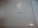 Beatles White Album White marbled vinyl poster photos