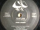 JESSE GREEN rare modern synth boogie 45 EAGLE SOUND