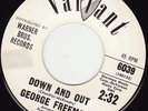 NORTHERN SOUL 45 RPM - GEORGE FREEMAN on VALIANT RECORD