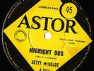 MIDNIGHT BUS TONGUE TIED BETTY McQUADE 100mph OZ ROCKER