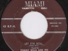 Black Rocker Jump Blues 45-Tommy Wills-Let Em Roll-Hear