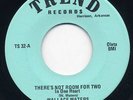 LISTEN- Rockabilly 45- Wallace Waters- There's Not Room
