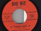 JOHNNY MAE MATHEWS My Momma FUNK 45 Soul MINT- *** HEAR