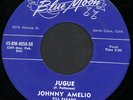 rare Rockabilly 45 JOHNNY AMELIO on BLUE MOON Hear