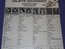 1971 Kingdom Come GALACTIC ZOO DOSSIER &Original POSTER