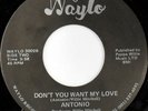 rare Modern Soul 45 ANTONIO on WAYLO Listen