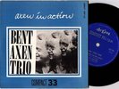 BENT AXEN TRIO Rare Danish Jazz Debut EP