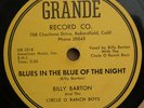 ROCKABILLY 78 RPM / BILLY BARTON ON A BAKERSFIELD LABEL