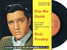 ELVIS  EPA 9073  KISS ME QUICK    ORANJE