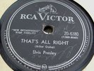 Elvis Presley 78 RCA That's All Right Rockabilly