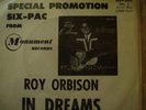 Roy Orbison, 331/3 7 inch Compact, In Dreams and Pic Sl