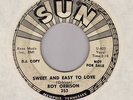 rockabilly ROY ORBISON Sweet & Easy/Devil Doll SUN HEAR
