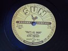 Rare 78 t ELVIS PRESLEY That's all right SUN 209 Repro