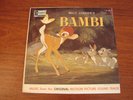 WALT DISNEY'S BAMBI SOUNDTRACK LP WDL-4010 1957 NM