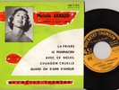 MICHELE ARNAUD-chanteuse-1955-Brassens rare EP